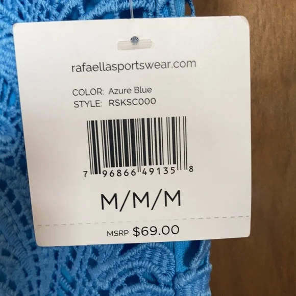 3/$45 Ella top floral crochet like detail top casual office boho summer spring M - Picture 15 of 17